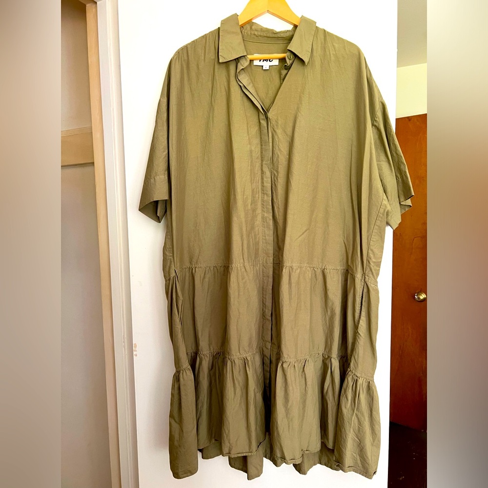 YMC Olive Green Dress Size M